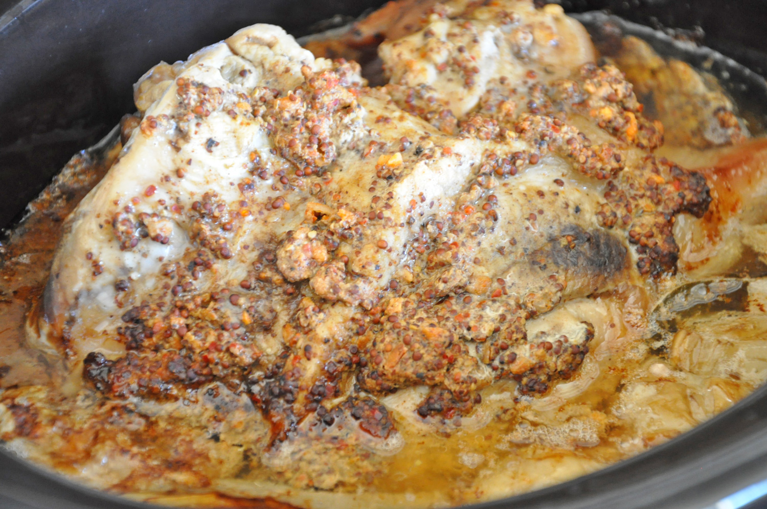 Slow cooked pulled pork